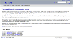 Desktop Screenshot of opents.botik.ru